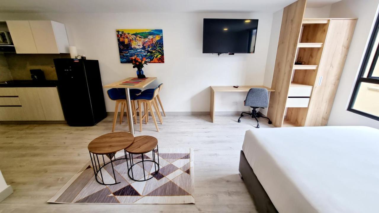 Toscana Loft - Apartasuites โบโกตา ภายนอก รูปภาพ