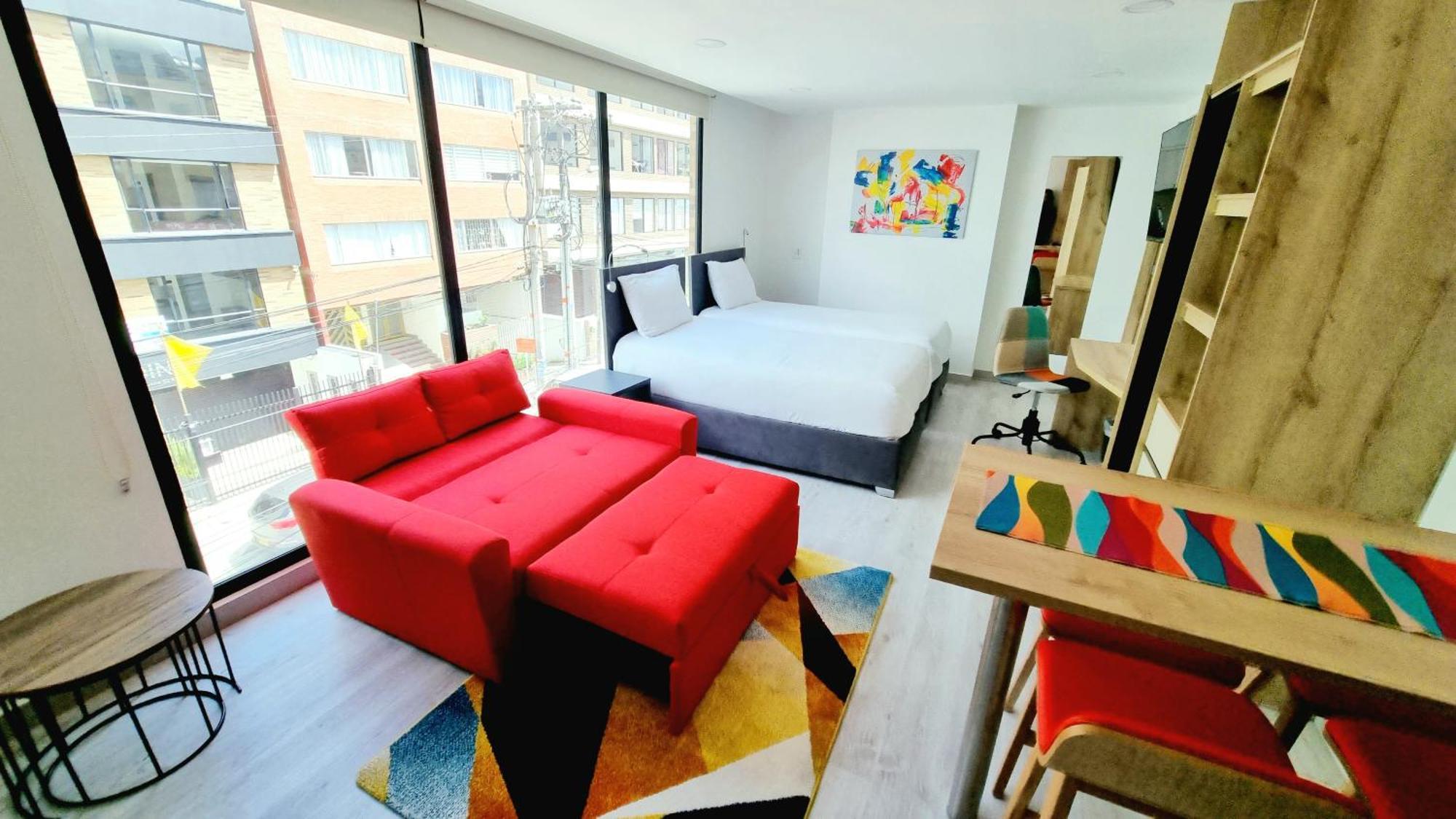 Toscana Loft - Apartasuites โบโกตา ภายนอก รูปภาพ