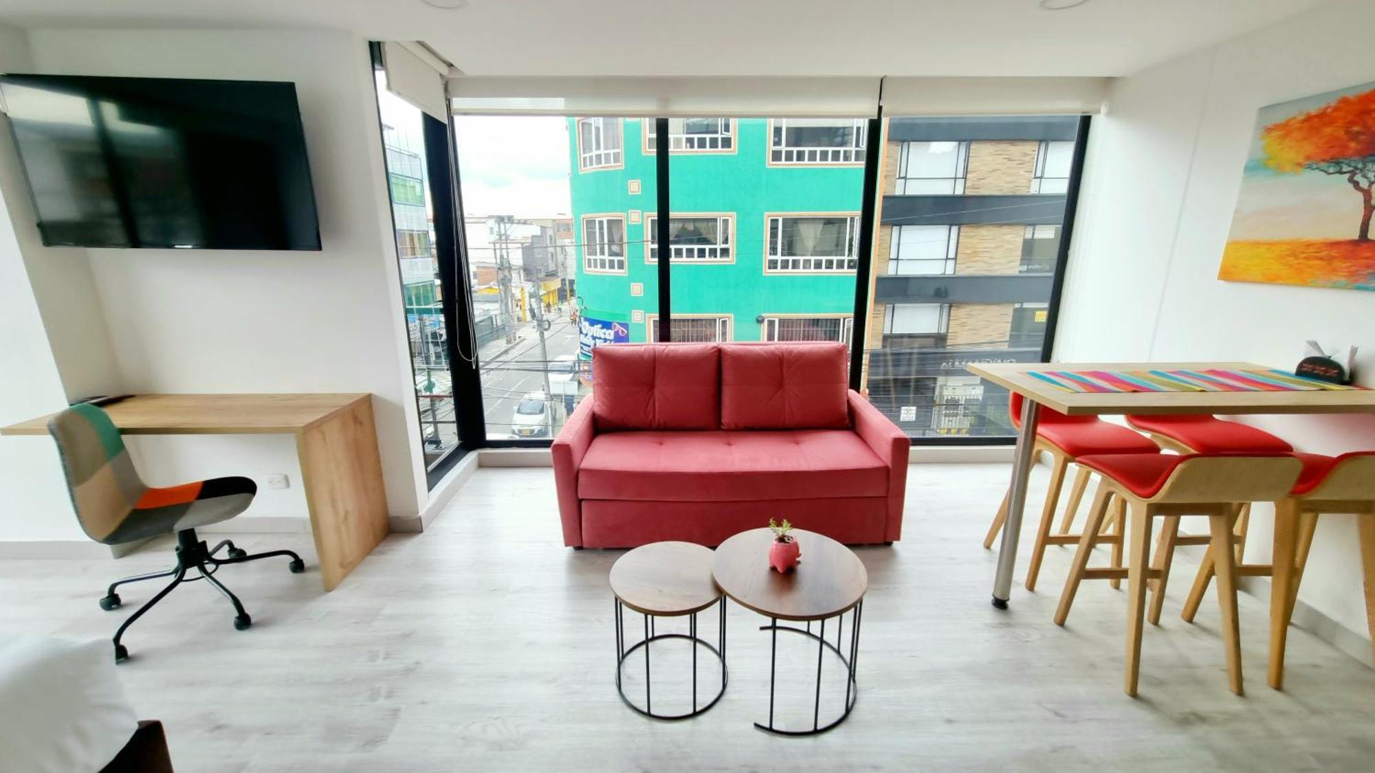 Toscana Loft - Apartasuites โบโกตา ภายนอก รูปภาพ