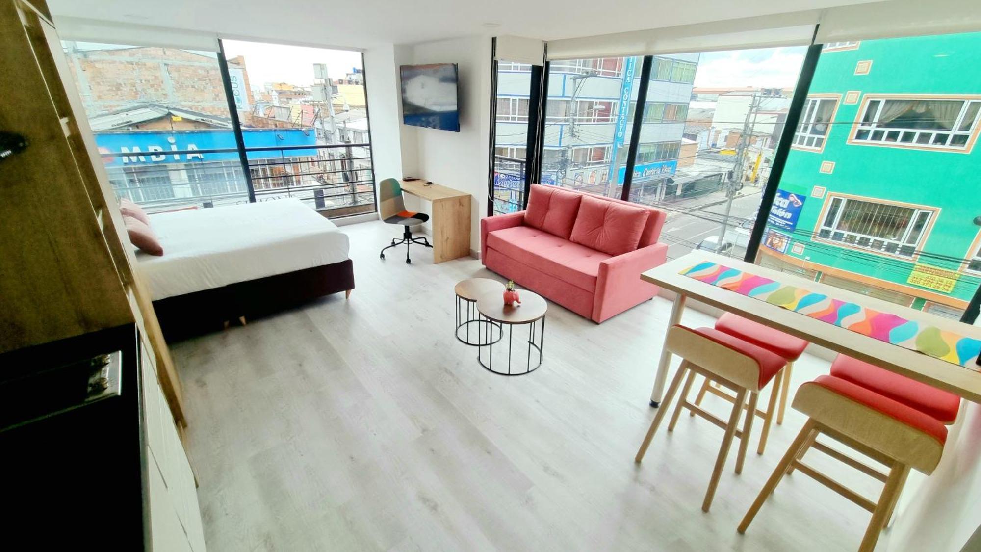 Toscana Loft - Apartasuites โบโกตา ภายนอก รูปภาพ