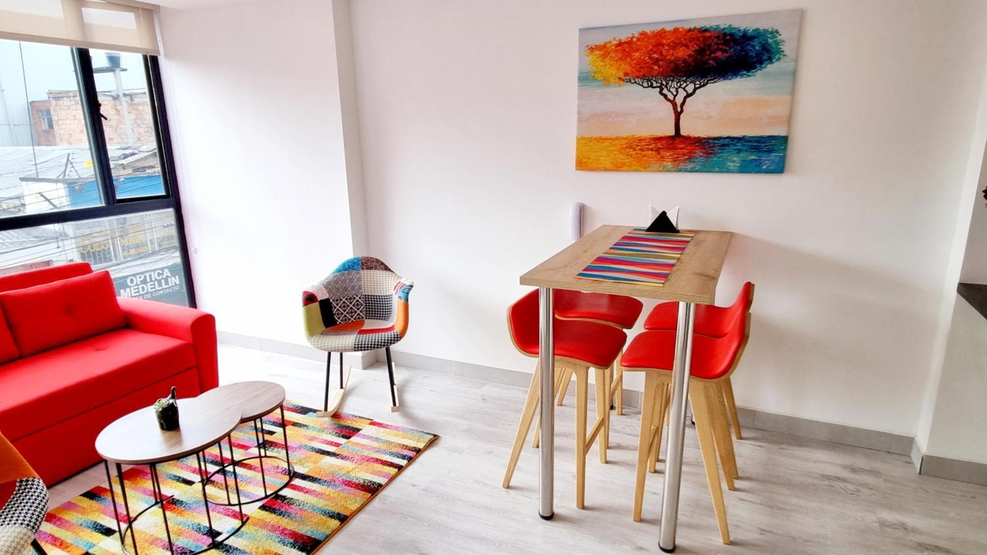 Toscana Loft - Apartasuites โบโกตา ภายนอก รูปภาพ