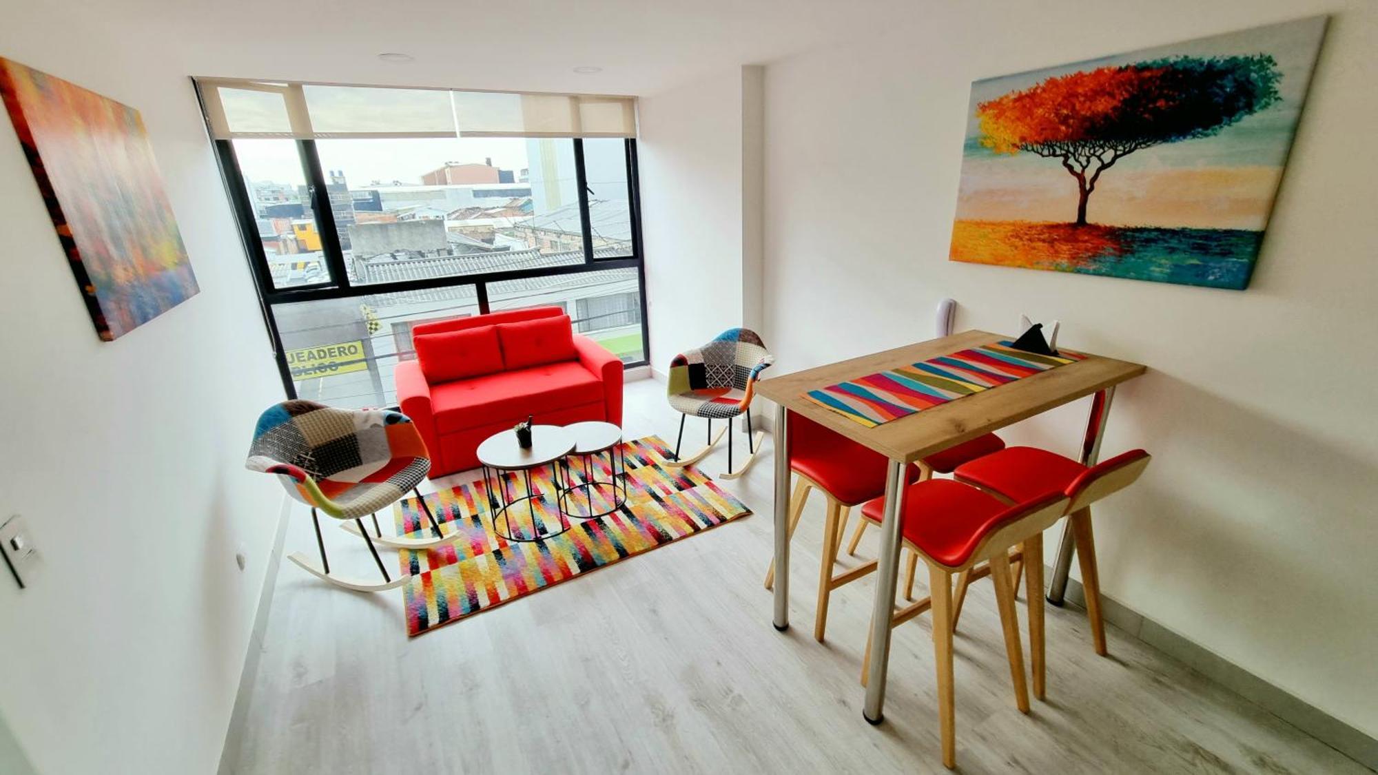 Toscana Loft - Apartasuites โบโกตา ภายนอก รูปภาพ