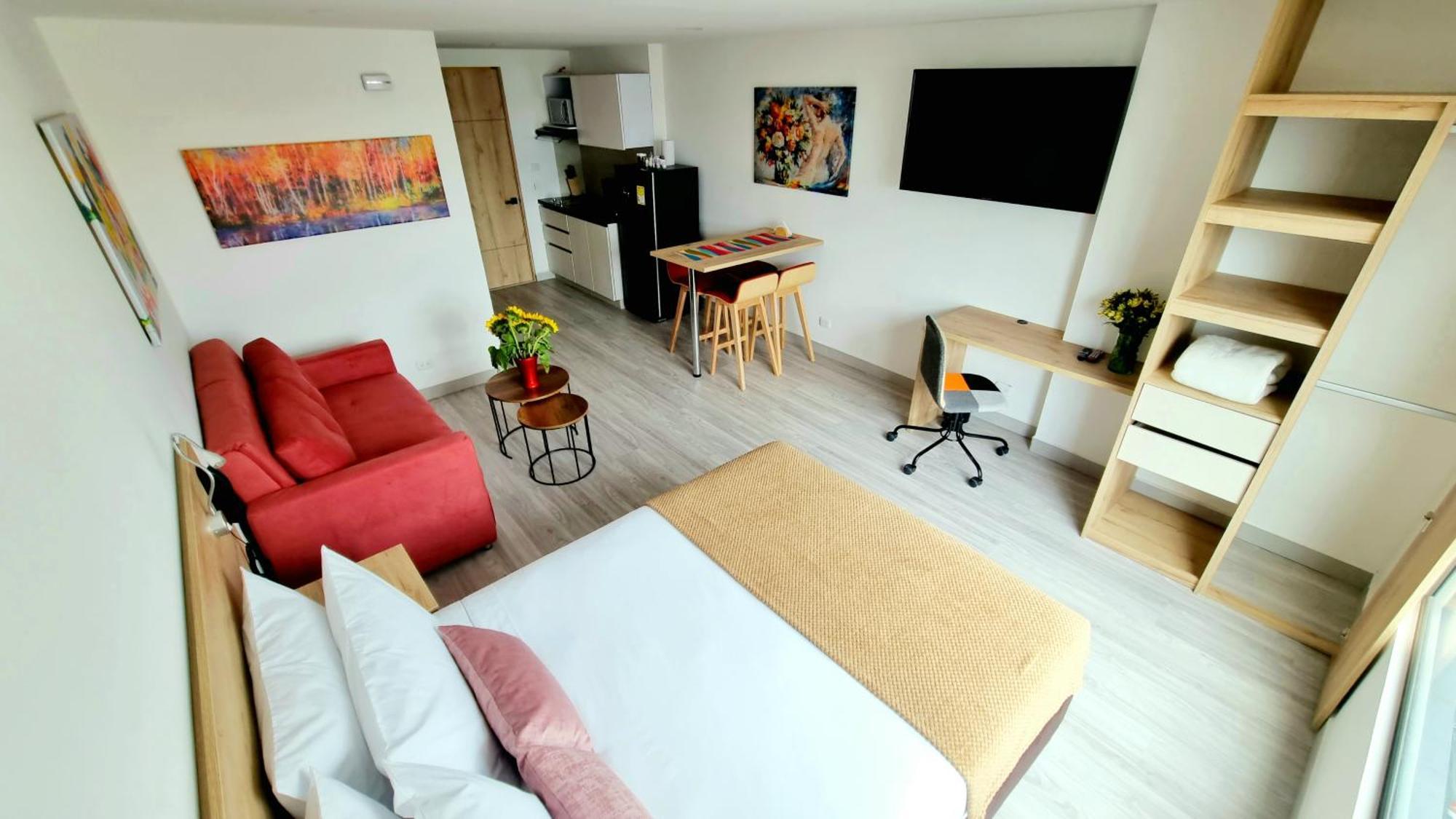 Toscana Loft - Apartasuites โบโกตา ภายนอก รูปภาพ