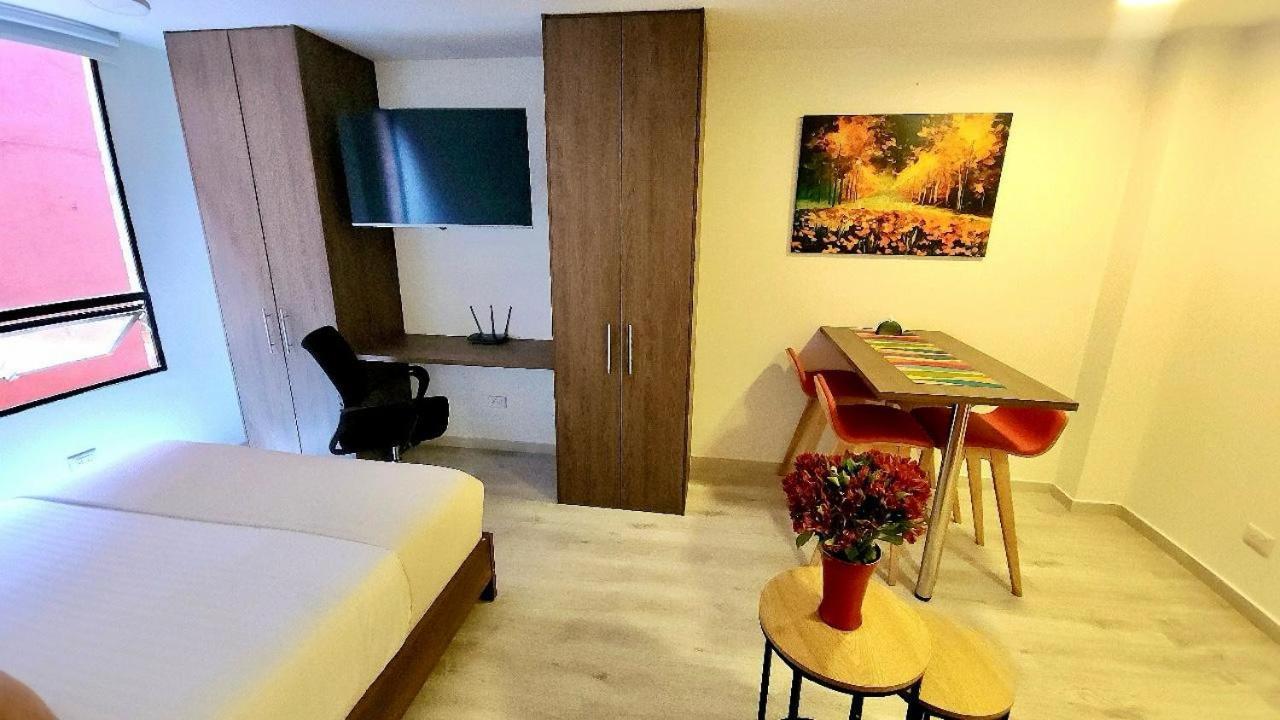 Toscana Loft - Apartasuites โบโกตา ภายนอก รูปภาพ